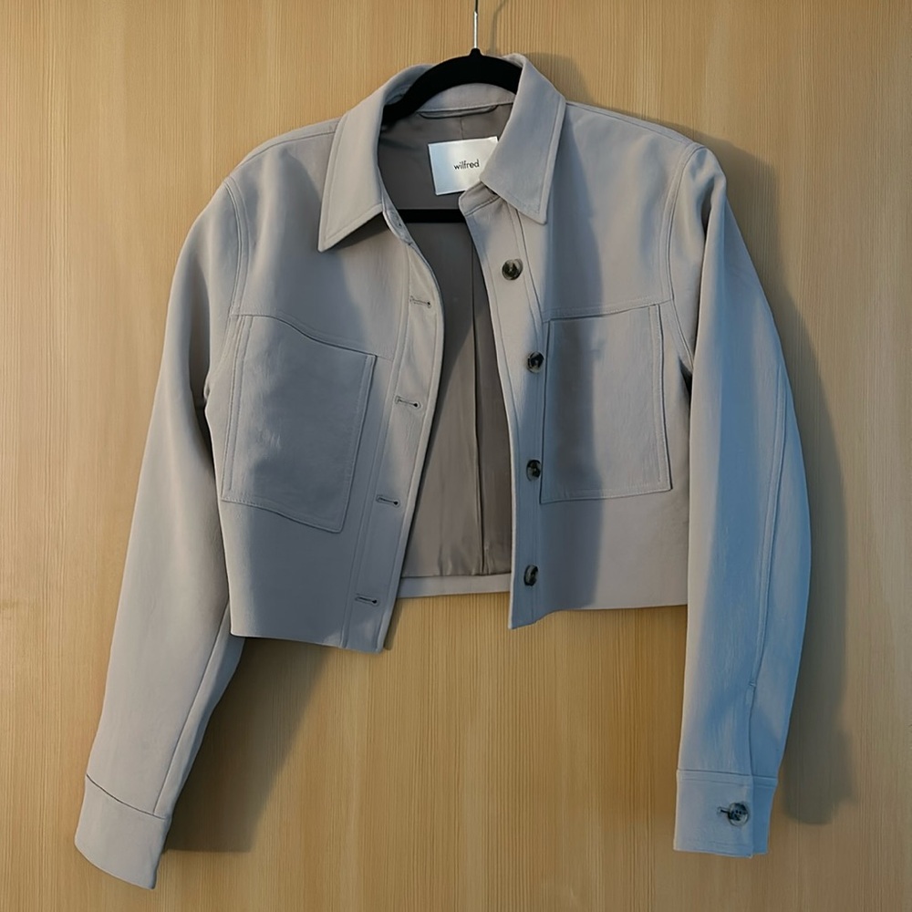Aritzia Wilfred little cropped jacket ✨